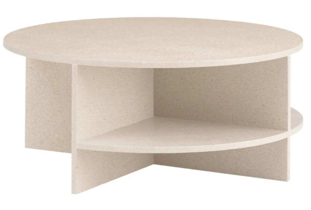 Muuto Halves salontafel-Light Taupe Superprijs