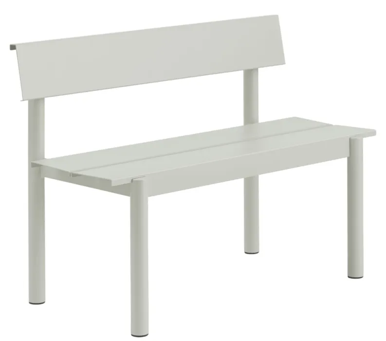 Muuto Linear bank 110 cm-Grey Betrouwbaar