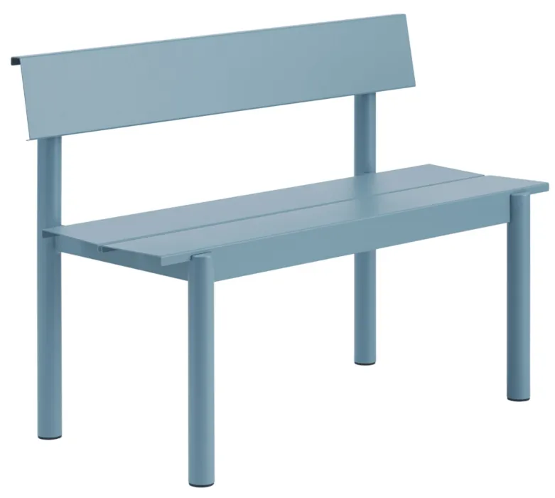 Muuto Linear bank 110 cm-Pale blue Laatste Kans