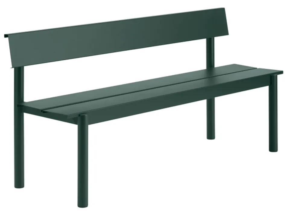 Nu Kopen Muuto Linear bank 170 cm-Dark green