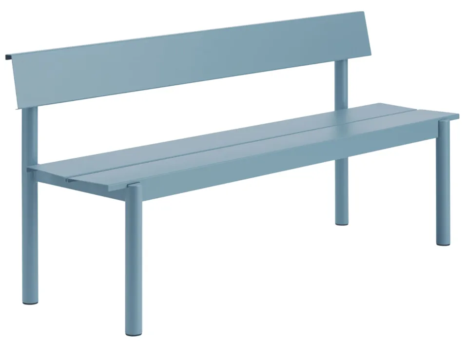 Superprijs Muuto Linear bank 170 cm-Pale blue