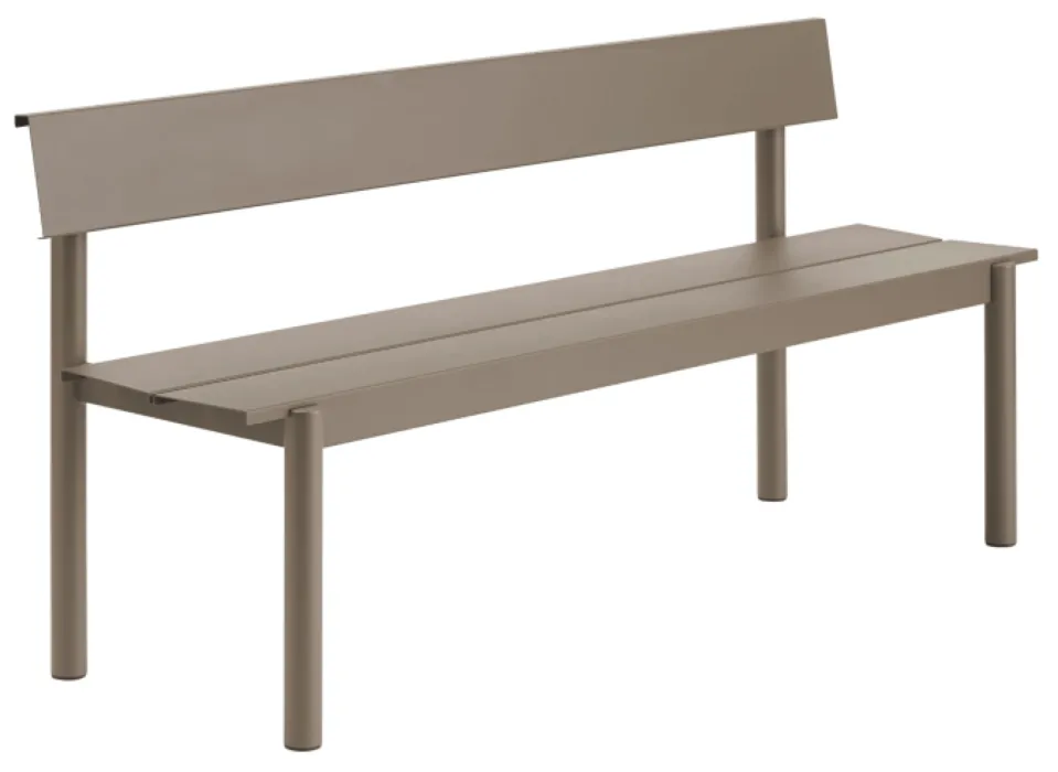 Shop Nu Muuto Linear bank 170 cm-Taupe