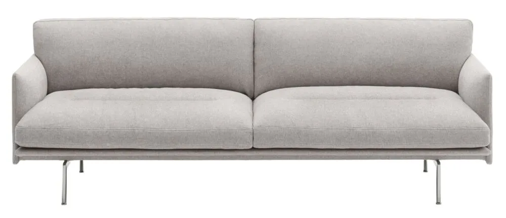 Muuto Outline 3-zits bank - Clay 12 Uitverkoop