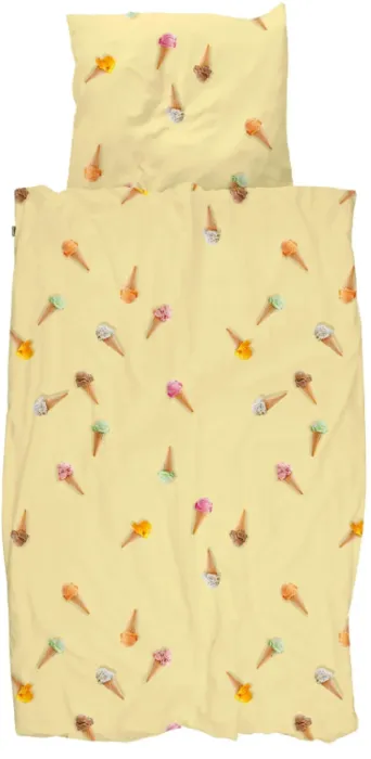 Snurk Scoops & Sunshine dekbedovertrek-140x200/220 cm Actieprijs