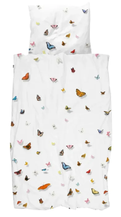 Koop Online Snurk Butterfly Garden dekbedovertrek-140x200/220 cm