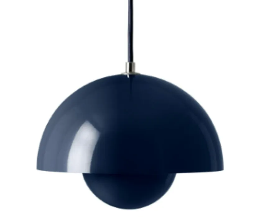 &tradition FlowerPot VP1 hanglamp-Steel blue Laatste Versie