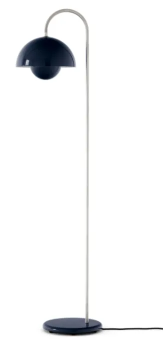 Alleen Vandaag &tradition Flowerpot VP12 vloerlamp-Steel blue