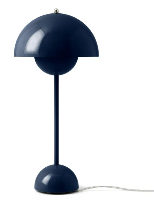 Weekendaanbieding &tradition FlowerPot VP3 tafellamp-Steel blue