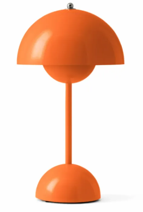 &tradition Flowerpot VP9 draagbare tafellamp-Zesty Orange Hoge Kwaliteit