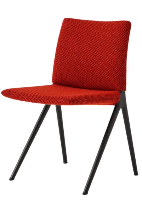 Lage Kosten &tradition Kape IF7 stoel-Sisu 0655-Zwart