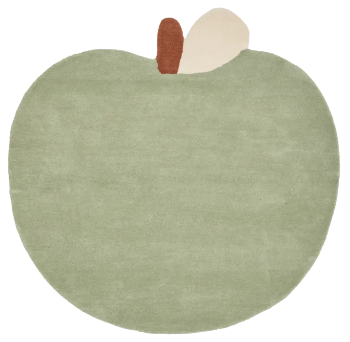 Ferm Living Apple Tufted vloerkleed-Tea Green Koop Online