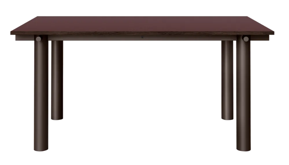 Ferm Living Atura eettafel-Dark Chocolate/Burgundy-160x90 cm Laatste Kans