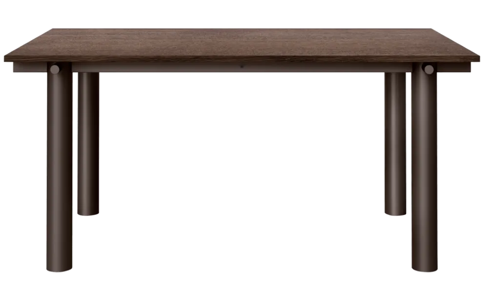 Ferm Living Atura eettafel-Dark Chocolate/Dark Stained Oak-160x90 cm Beperkte Voorraad