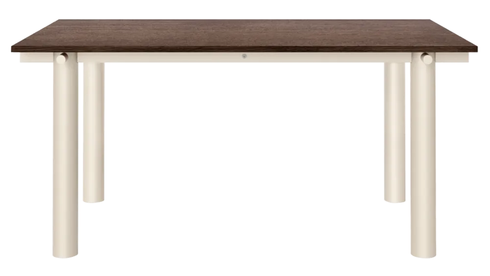 Gecertificeerd Ferm Living Atura eettafel-Light Cashmere/Dark Stained Oak-160x90 cm