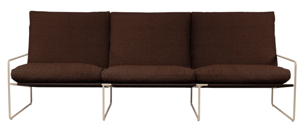 Ferm Living Desert 3-seater Chestnut bank-Cashmere Bestseller