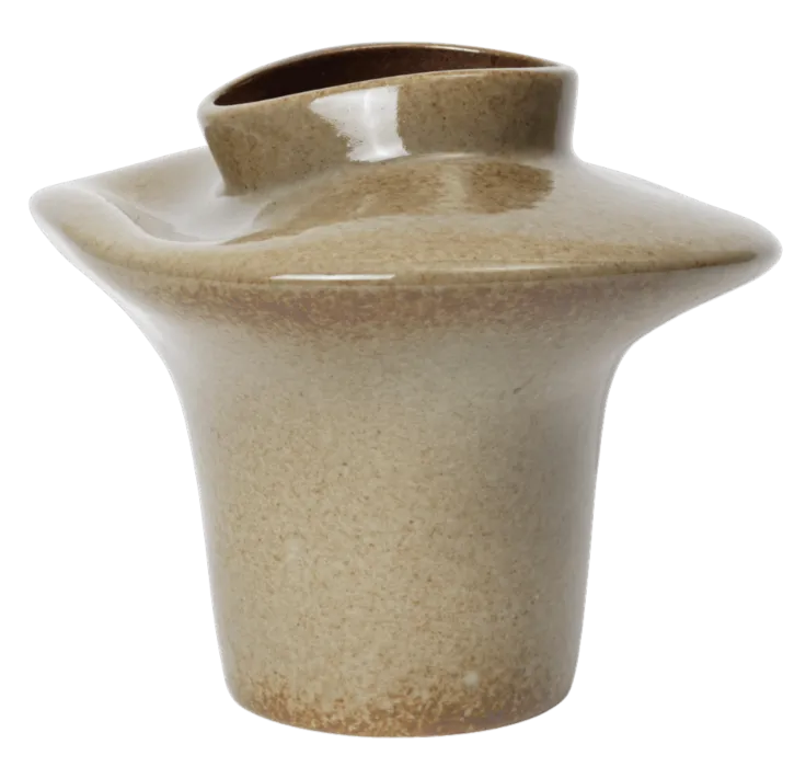 Ferm Living Evio vaas-Ø 25 cm-Elm Green Betaalbaar
