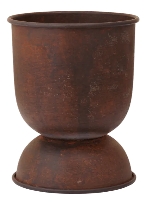 Ferm Living Hourglass bloempot-21x30 cm (Øxh)-Rust Voordeelprijs