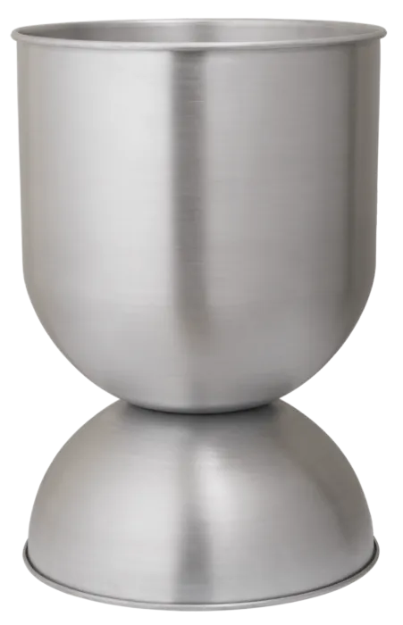 Beperkt Aanbod Ferm Living Hourglass bloempot-41x59 cm (Øxh)-Aluminium