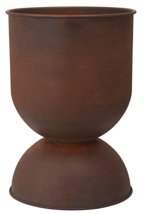 Ferm Living Hourglass bloempot-41x59 cm (Øxh)-Rust Fabrieksprijs