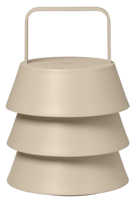 Ferm Living Luver draagbare tafellamp - Cashmere Finale Uitverkoop