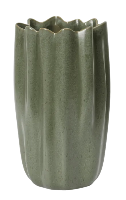 Beperkt Aanbod Ferm Living Nium vaas-Dark Sage