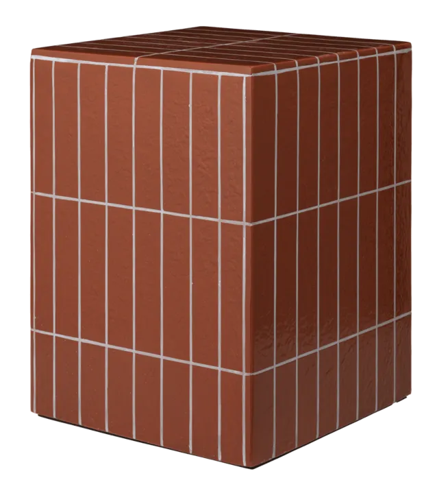 Ferm Living Pillar bijzettafel-Brown Op = Op