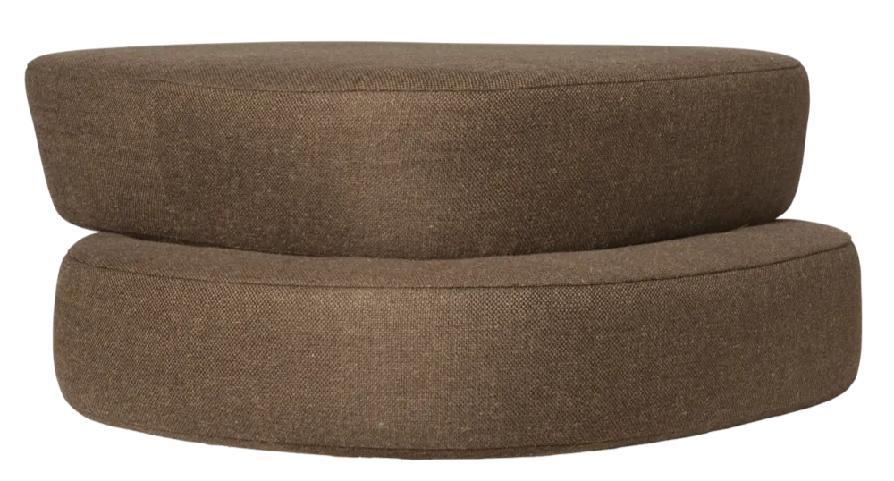 Voordeelprijs Ferm Living Plyo ottoman-Dark Brown