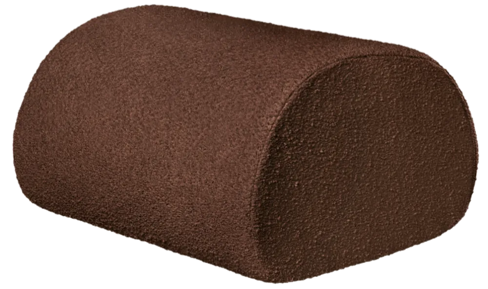 Ferm Living Rouli poef-Chestnut Brown Koop Online