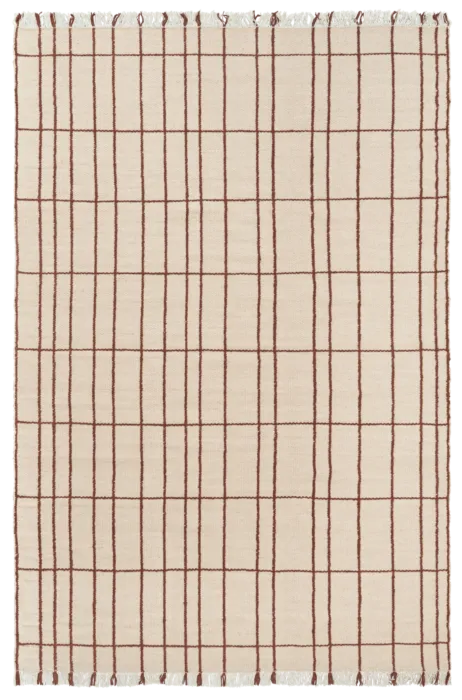 Op = Op Ferm Living Sen vloerkleed-200x300 cm-Chestnut