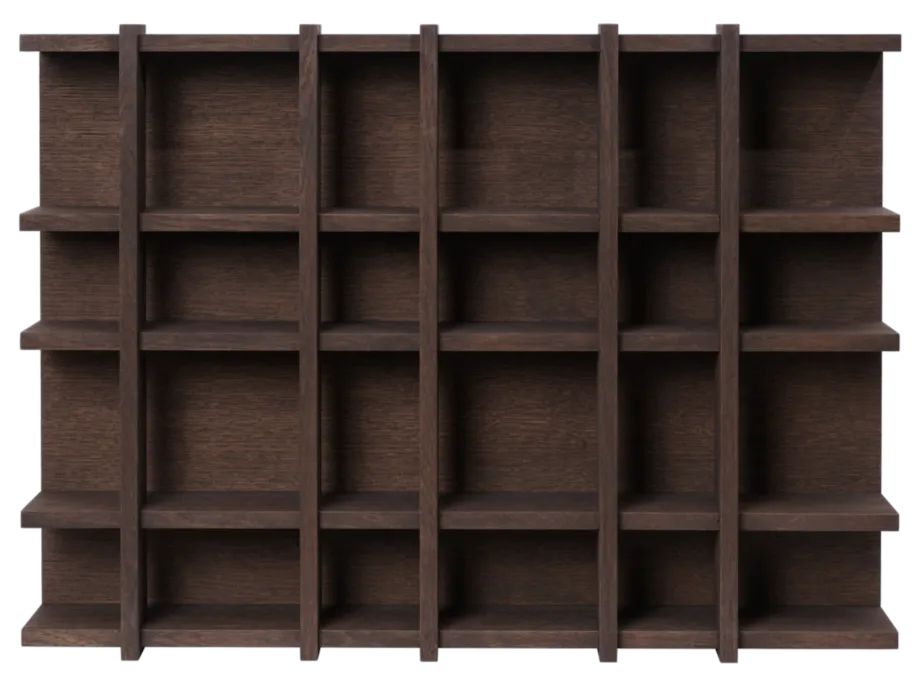Ferm Living Tilem wandplank-6x4-Dark Stainen Oak Betrouwbaar