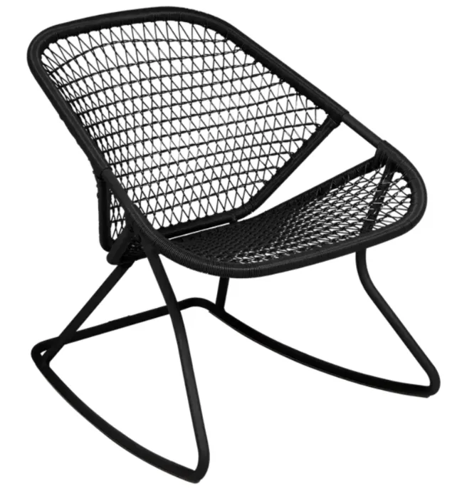 Must-Have Fermob Sixties schommelstoel-Liquorice