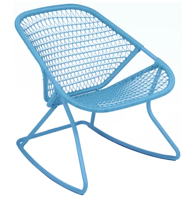 Fermob Sixties schommelstoel-Maya Blue Koop Online