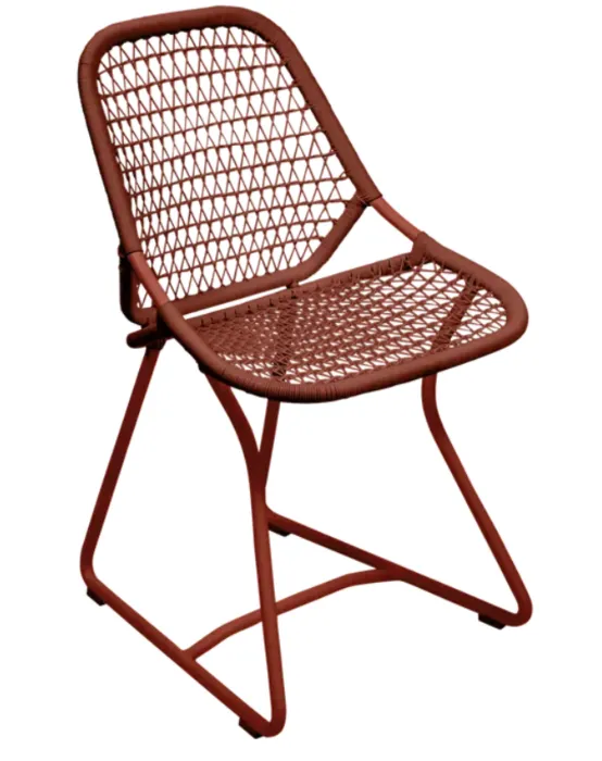 Dagaanbieding Fermob Sixties tuinstoel-Red Ochre