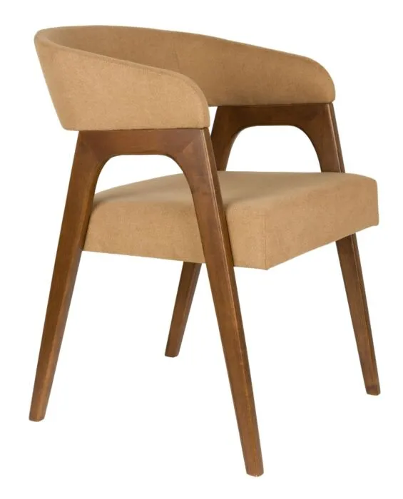 Dutchbone Adamello eetkamerstoel-Beige Tijdelijk Beschikbaar