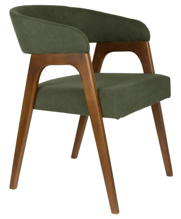 Express Levering Dutchbone Adamello eetkamerstoel-Green