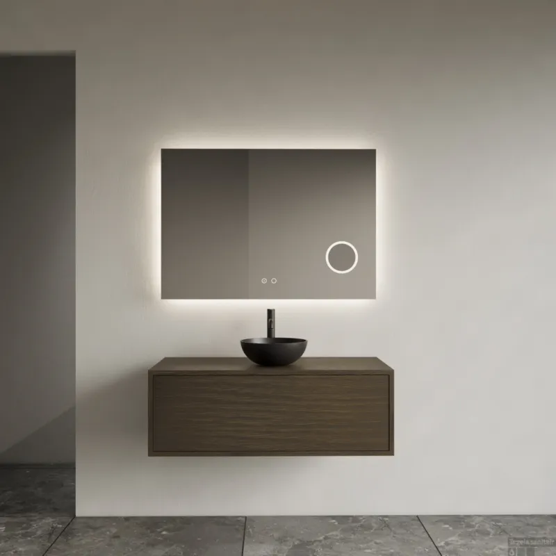 Must-Have Onderkast Gliss Design Joa Charcoal 90 CM Incl. Topplaat