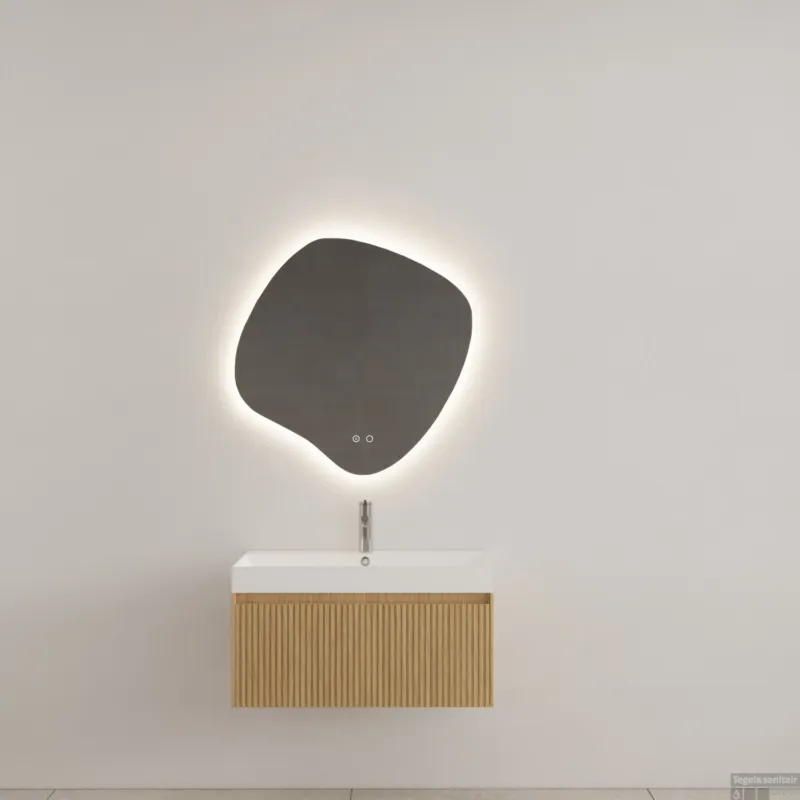 Badkamermeubel Gliss Design Timotheus 60 cm Pure (Keuze Wastafel) Gratis Retour