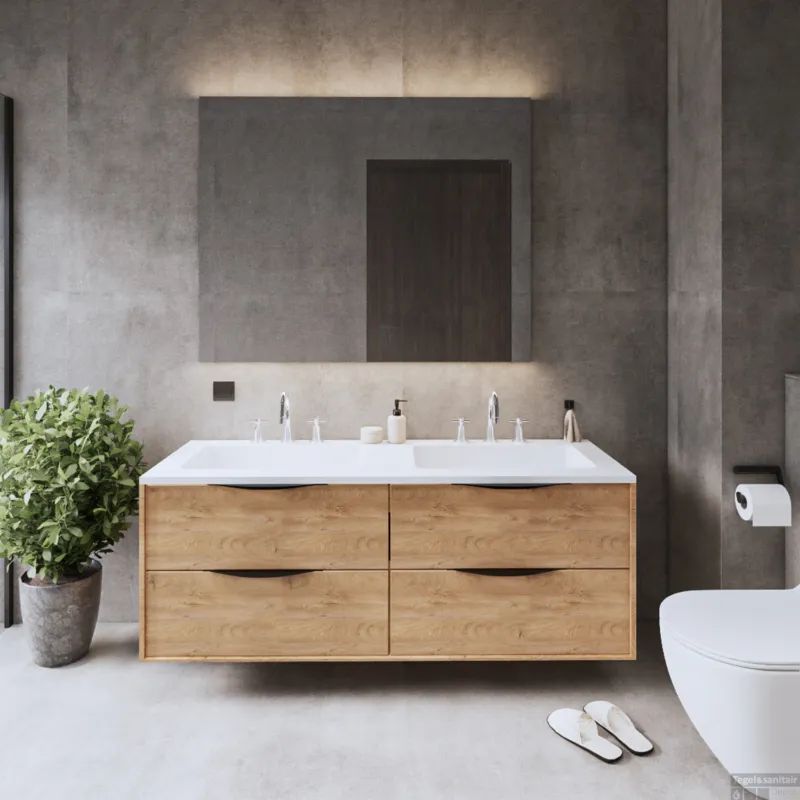 Bestseller Onderkast Gliss Design Eleganz Hera Zwart 120cm 2 Lades Oak Classic