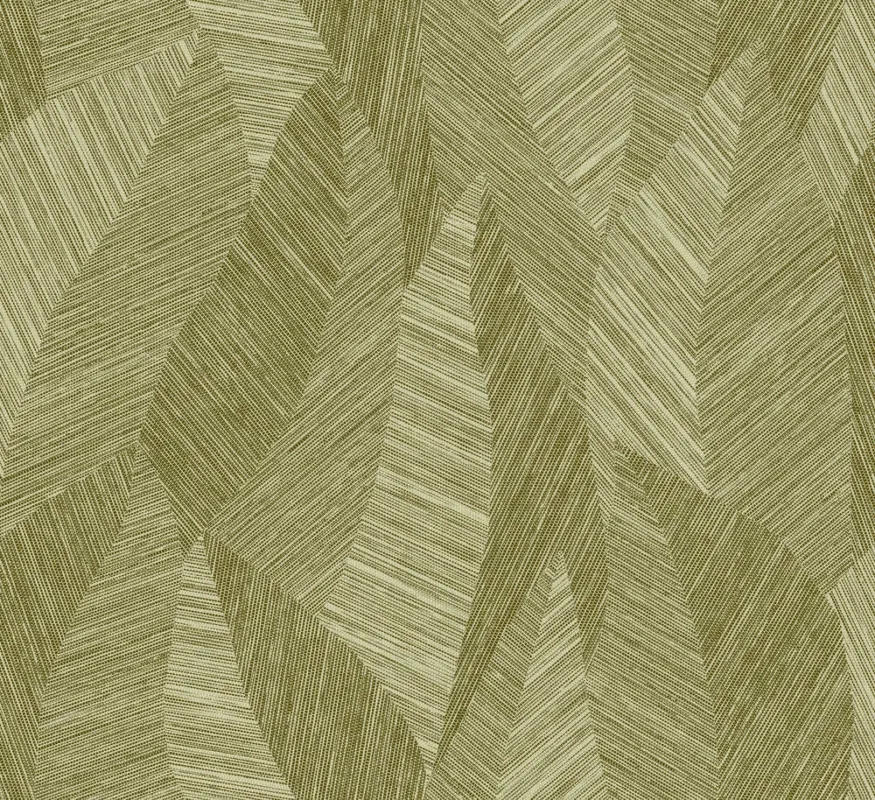 Shop Nu Behang Arte Essentials Tangram Bounty Olive 24020