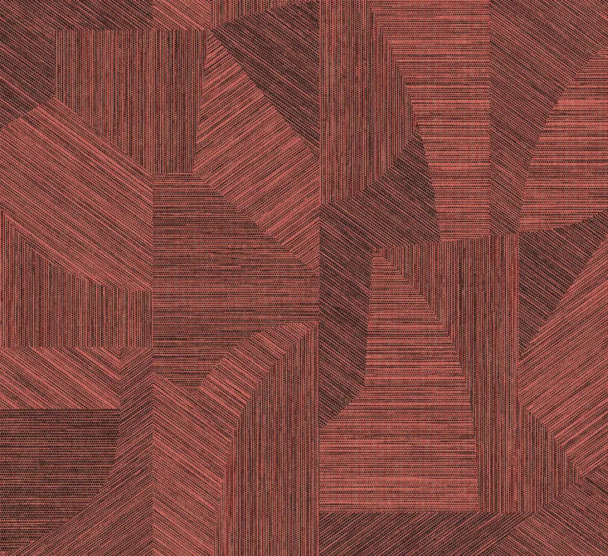 Seizoensaanbieding Behang Arte Essentials Tangram Caprice Coral 24000