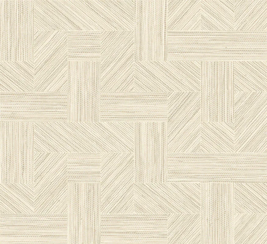 Veilige Betaling Behang Arte Essentials Tangram Intarsio Sand 24044
