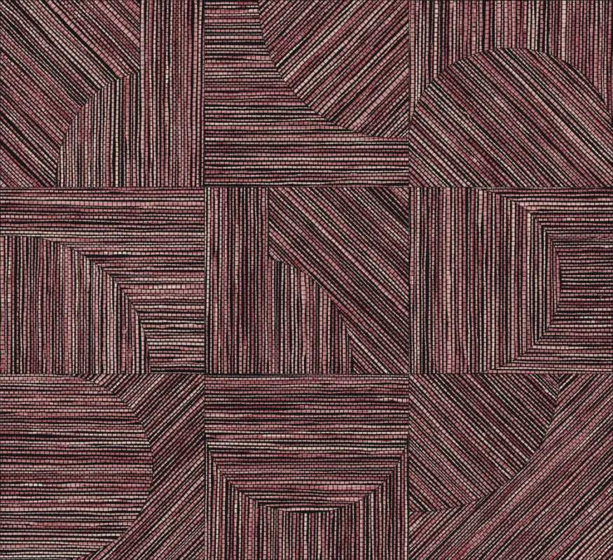 Behang Arte Essentials Tangram Splice Rhubarb 24080 Betrouwbaar