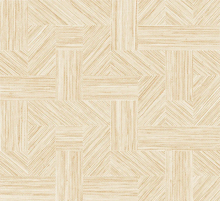 Koop Online Behang Arte Essentials Tangram Intarsio Mustard 24045