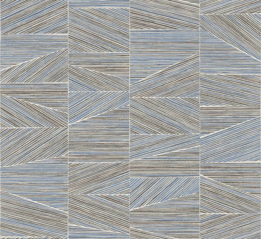 Flitsaanbieding Behang Arte Essentials Totem Infinity Ash Blue 18930