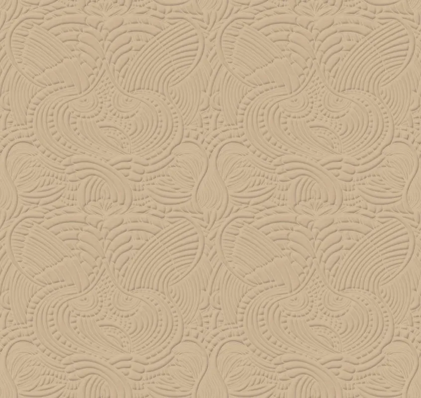 Speciale Aanbieding Arte Moooi Extinct Animals Dodo Pavone MO2092 Beige Behang