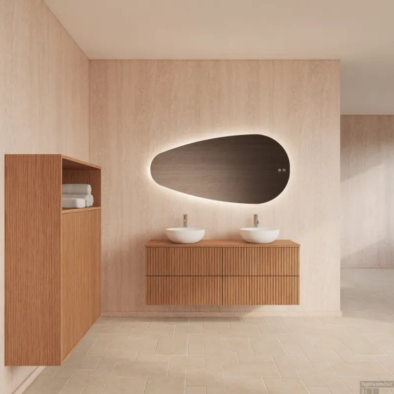 Badmeubelset Gliss Design Hybris Pure 140 cm Met Waskom Koopje