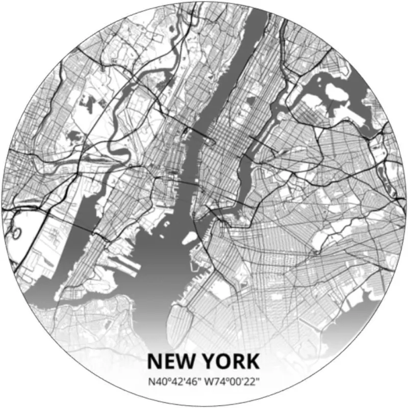 Behang Noordwand City Circles CCNY00 Seizoensaanbieding