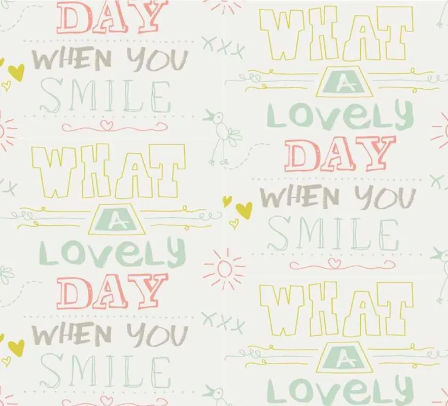 Flitsaanbieding Behang Noordwand Cozz Smile 61166-02