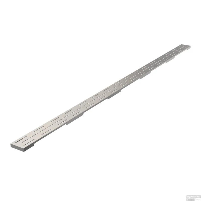 Douchegootrooster Brauer StanGrid RVS Standaard tbv Douchegoot STD/W/PS 140x7 cm Op = Op