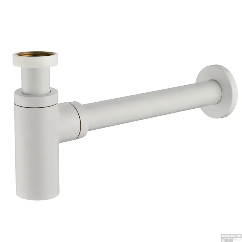 Wastafelsifon BWS Maya 5/4" x 32 mm Mat Wit Weekendaanbieding